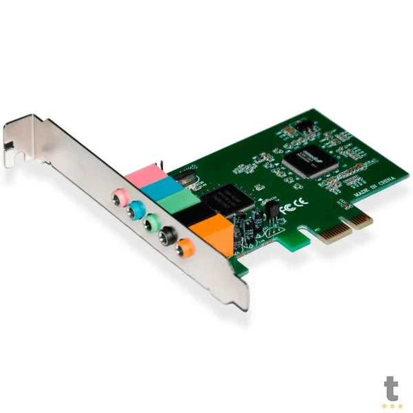 Placa De Som Pcie Multilaser 5.1 Ga140