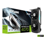 Placa De Video 12Gb RTX 4070 Gddr6x Zotac Nvidia Geforce Twin Edge OC 192bits 3x Displayport 1x Hdmi - Zt-D40700H-10M