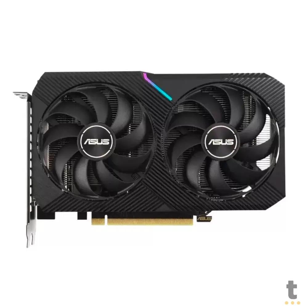 Placa De Video 12gb Rtx3060 Gddr6 Asus Nvidia Dual Geforce V2 OC Edition HDMI Displayport Truedata