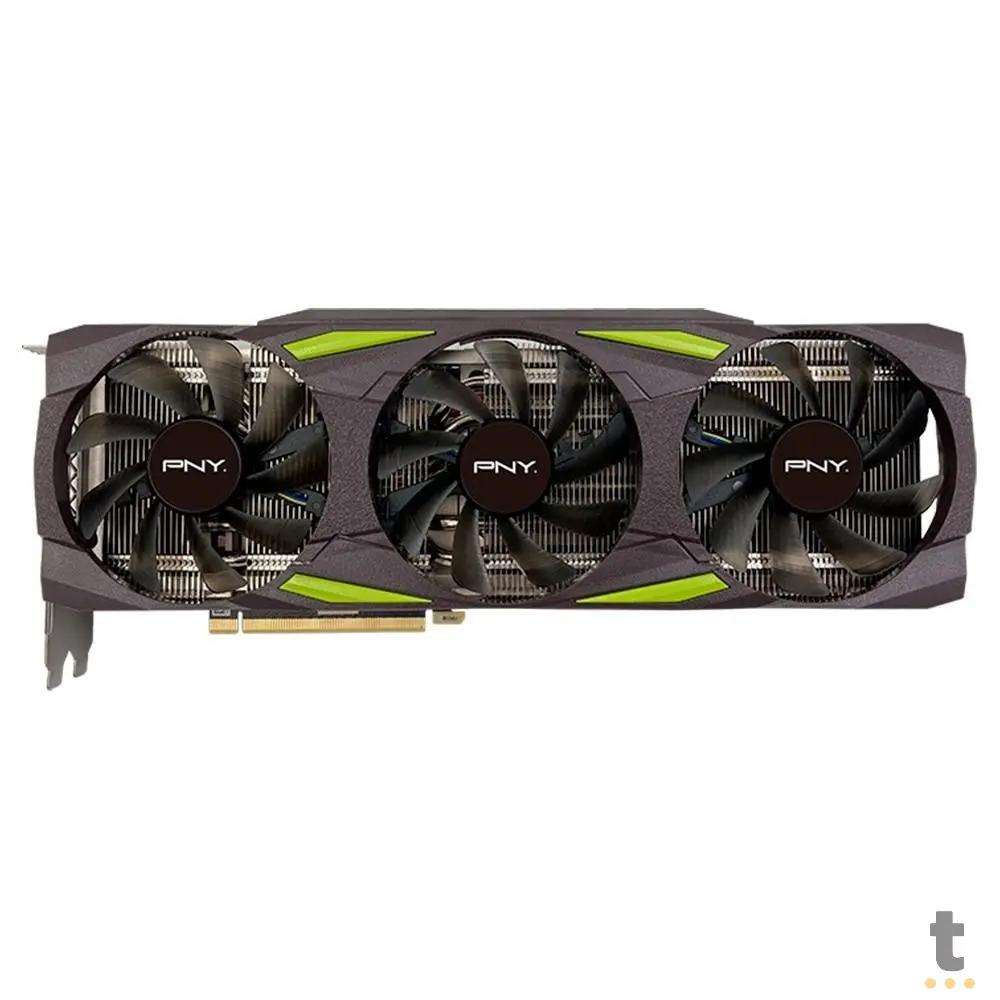 Placa De Video 12gb Rtx3080 Gddr6X Pny 384bits 3 Fans 3xDisplayPort 1xHdmi - VCG308012LTFMPB-TF Truedata