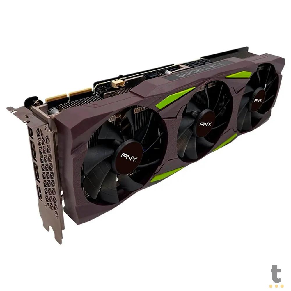 Placa De Video 12gb Rtx3080 Gddr6X Pny 384bits 3 Fans 3xDisplayPort 1xHdmi - VCG308012LTFMPB-TF Truedata