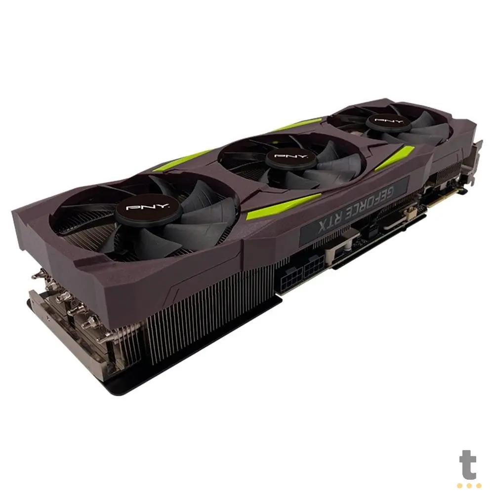 Placa De Video 12gb Rtx3080 Gddr6X Pny 384bits 3 Fans 3xDisplayPort 1xHdmi - VCG308012LTFMPB-TF Truedata