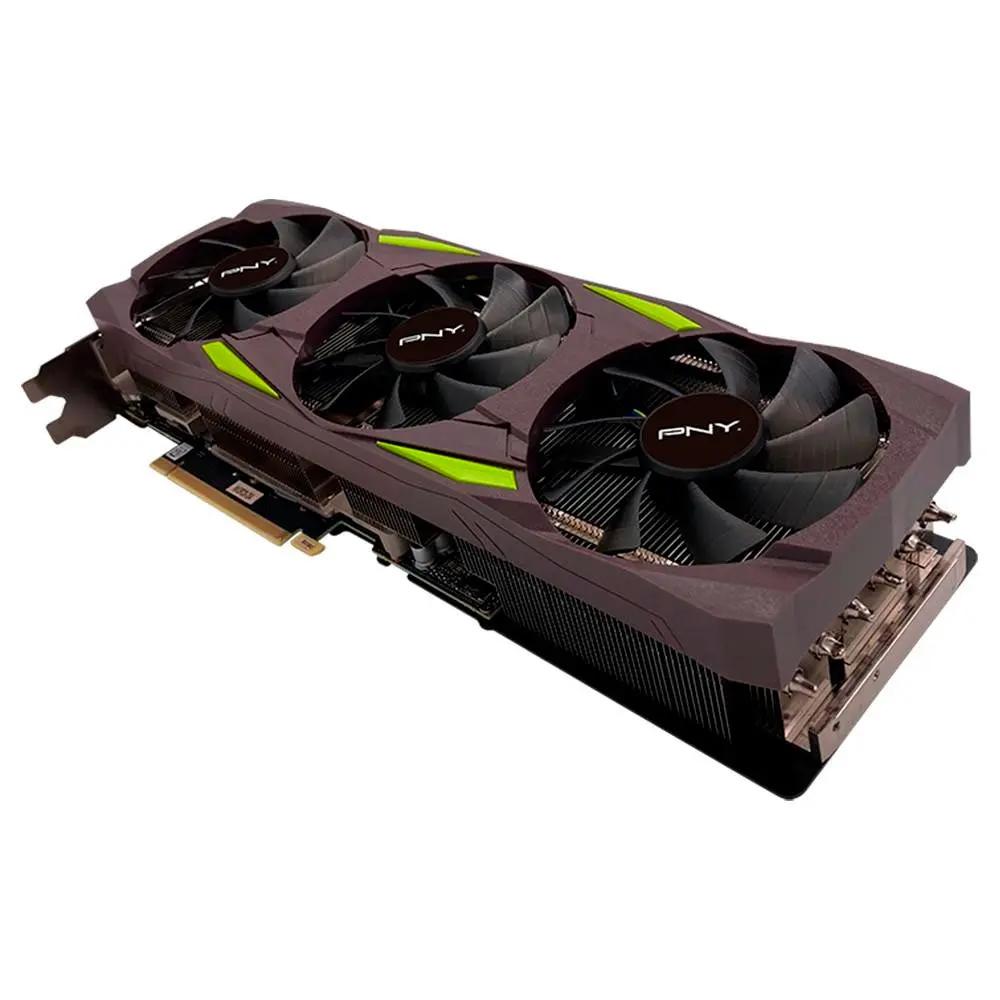 Placa De Video 12gb Rtx3080 Gddr6X Pny 384bits 3 Fans 3xDisplayPort 1xHdmi - VCG308012LTFMPB-TF Truedata