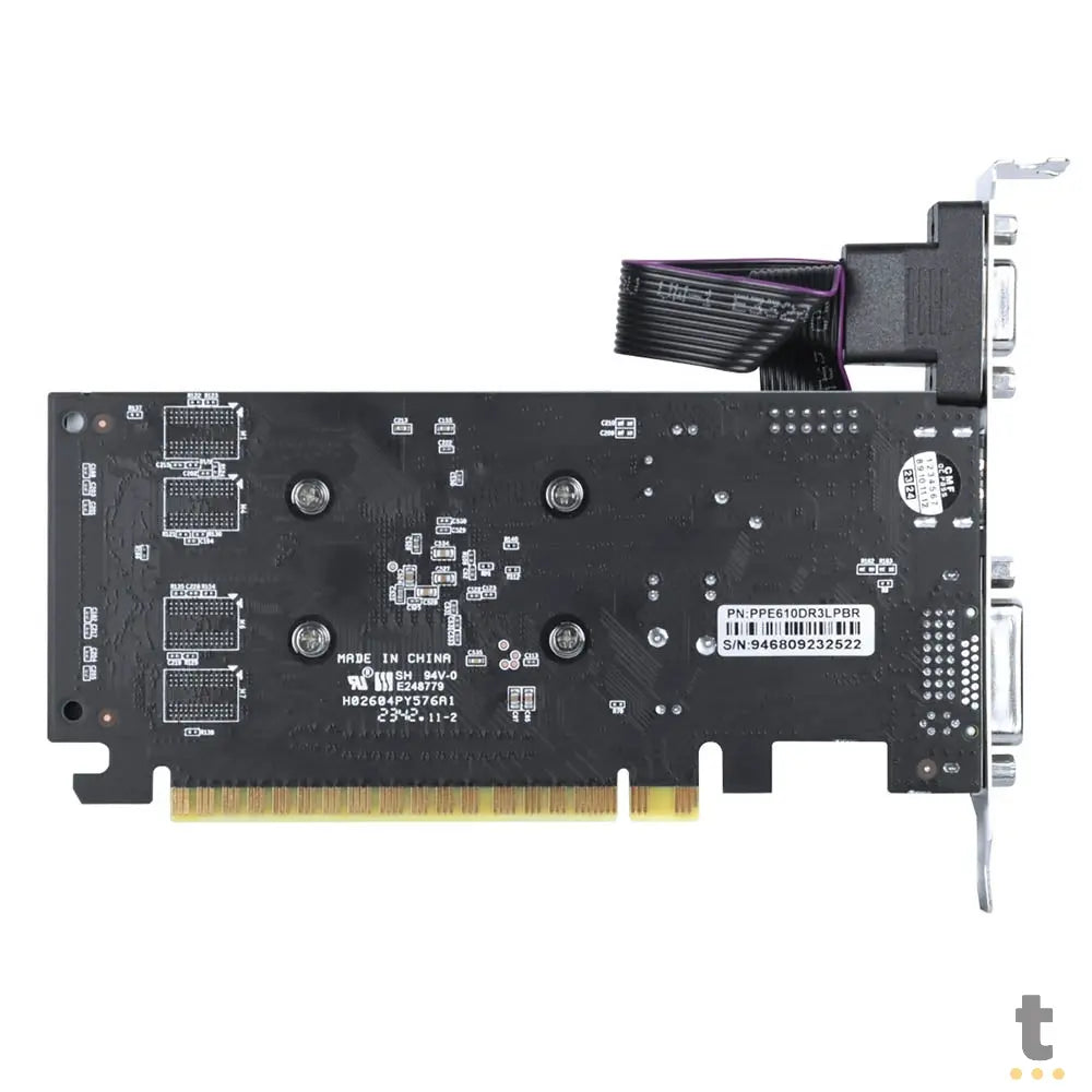 Placa De Video 1Gb G 210 Gddr3 Pcyes Project Edge Nvidia Geforce 64Bits Hdmi Dvi Vga Low Profile - PPE210DR3SFBR Truedata