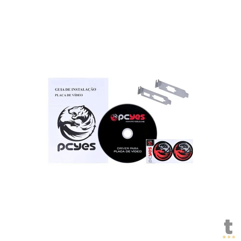 Placa De Video 1gb G210 Ddr3 Nvidia Geforce Pcyes 64Bits Hdmi Dvi Vga Low Profile - PVG2101GBR364LP Truedata