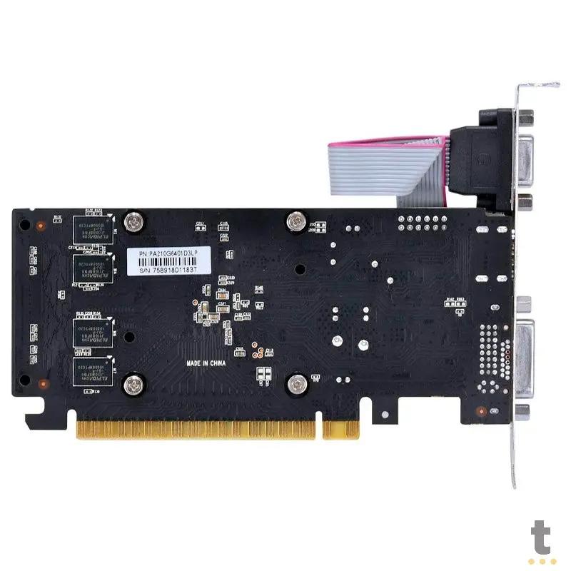 Placa De Video 1gb G210 Ddr3 Nvidia Geforce Pcyes Hdmi Dvi Vga - PA210G6401D3LP Truedata
