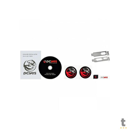 Placa De Video 1gb R5 220 Ddr3 AMD Radeon Pcyes 64bits Low Profile Hdmi Dvi Vga - PJ220R364 Truedata