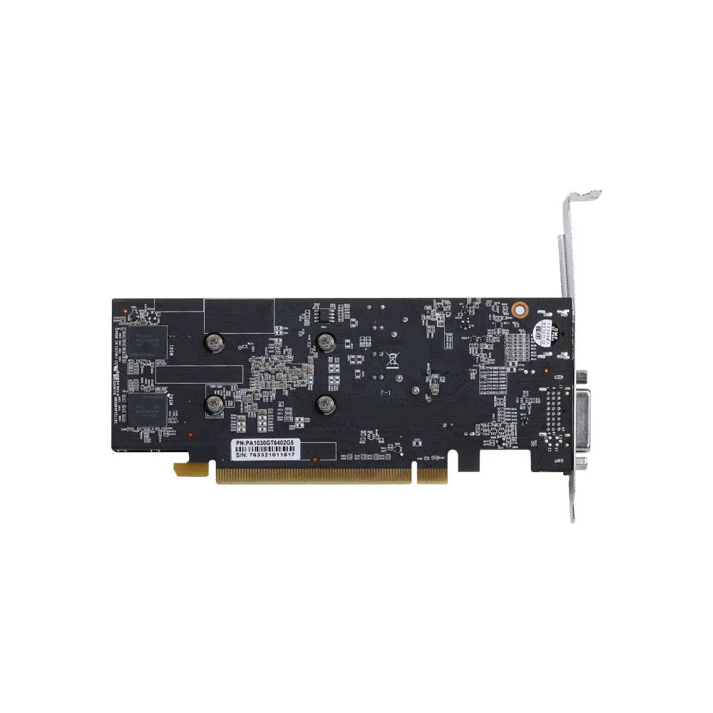 Placa De Video 2Gb GTX 1030 Gddr5 Pcyes Nvidia Geforce Single Fan 64bits Hdmi Dvi - PA1030GTG5LP Truedata