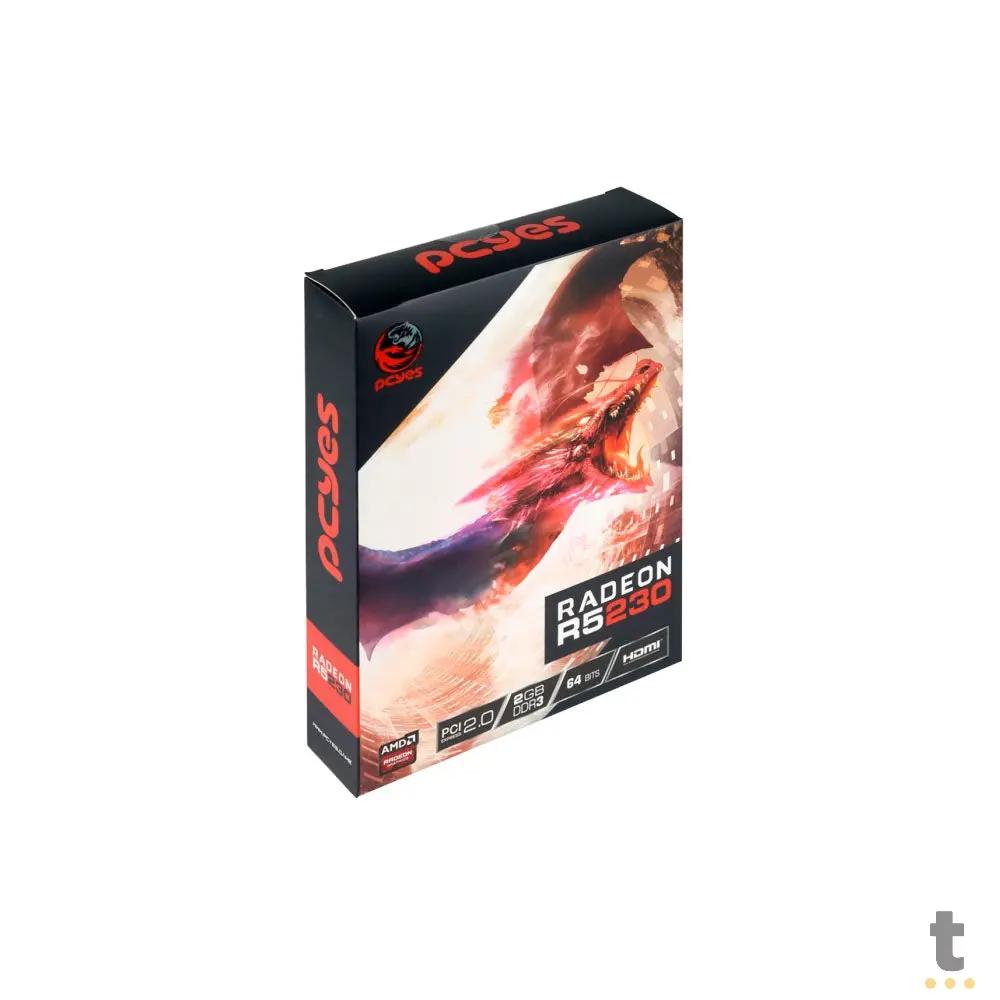 Placa De Video 2gb R5 230 Ddr3 AMD Radeon Pcyes 64bits Low Profile Hdmi Dvi Vga - PA230DR364LP Truedata