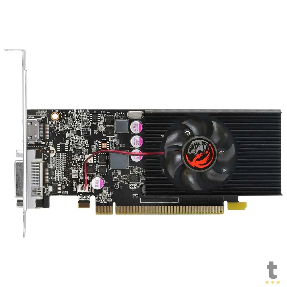 Placa De Video 4Gb GT 1030 Gddr4 PcYes Nvidia Geforce 64bits Single Fan Hdmi Dvi - PAGT10304GBG4LP Truedata