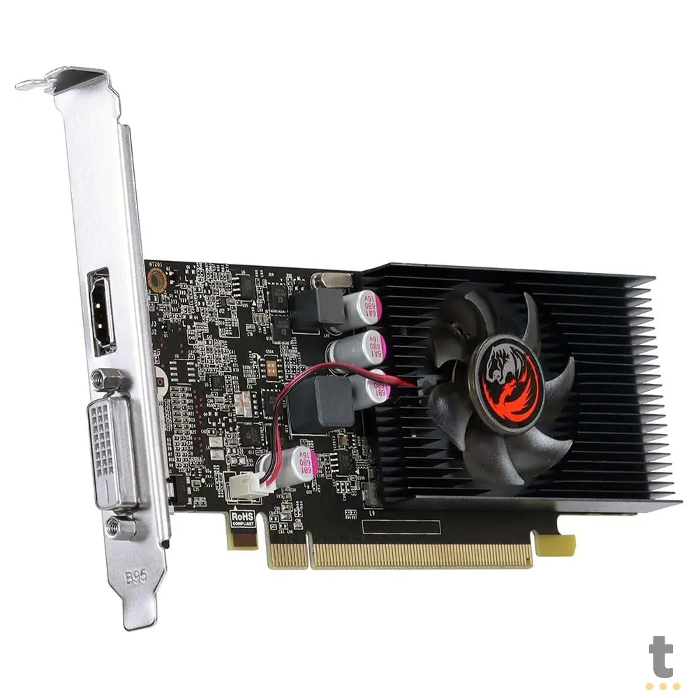 Placa De Video 4Gb GT 1030 Gddr4 PcYes Nvidia Geforce 64bits Single Fan Hdmi Dvi - PAGT10304GBG4LP Truedata