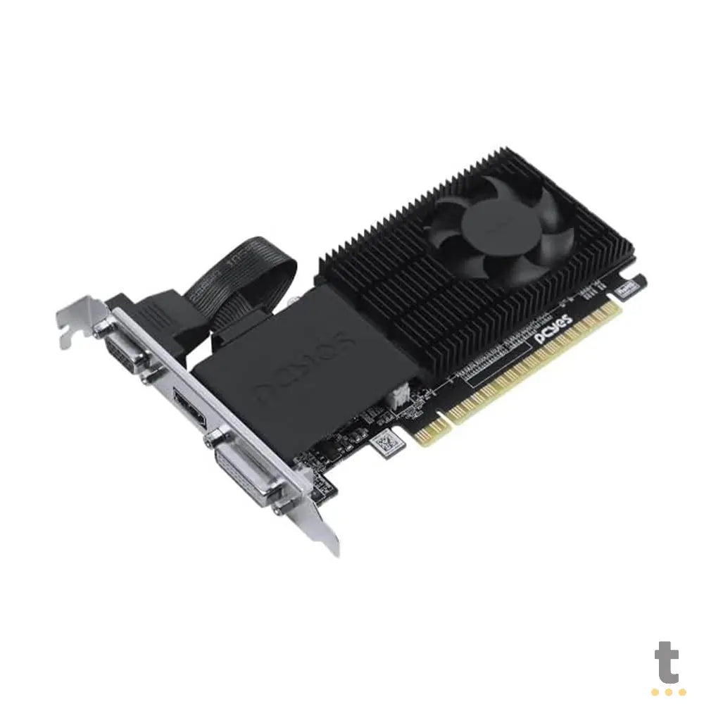 Placa De Video 4Gb GT 730 Gddr5 Pcyes Project Edge Nvidia Geforce 64bits Vga Hdmi Dvi Low Profile - Pvgt730Gb4Pe Truedata