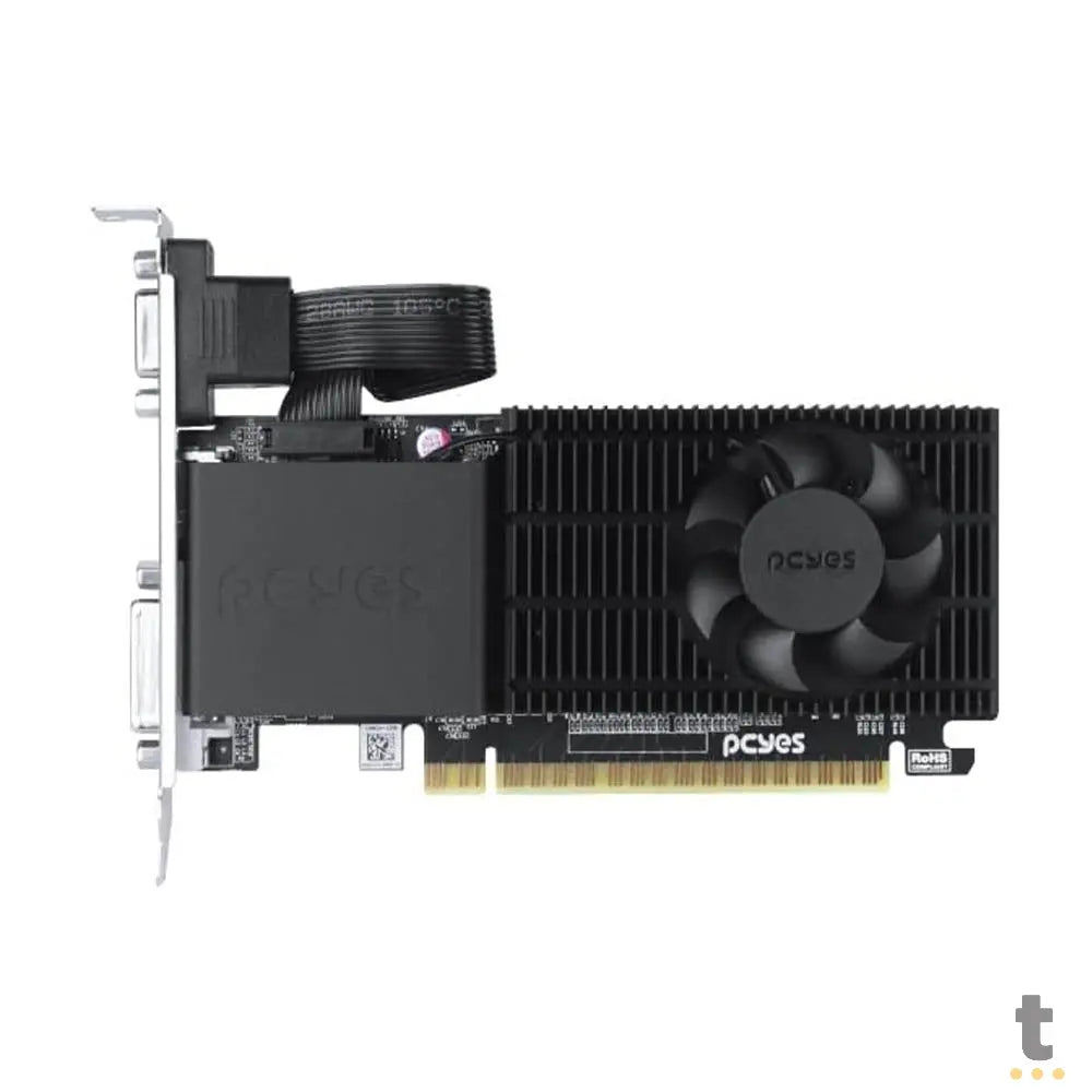 Placa De Video 4Gb GT 730 Gddr5 Pcyes Project Edge Nvidia Geforce 64bits Vga Hdmi Dvi Low Profile - Pvgt730Gb4Pe Truedata