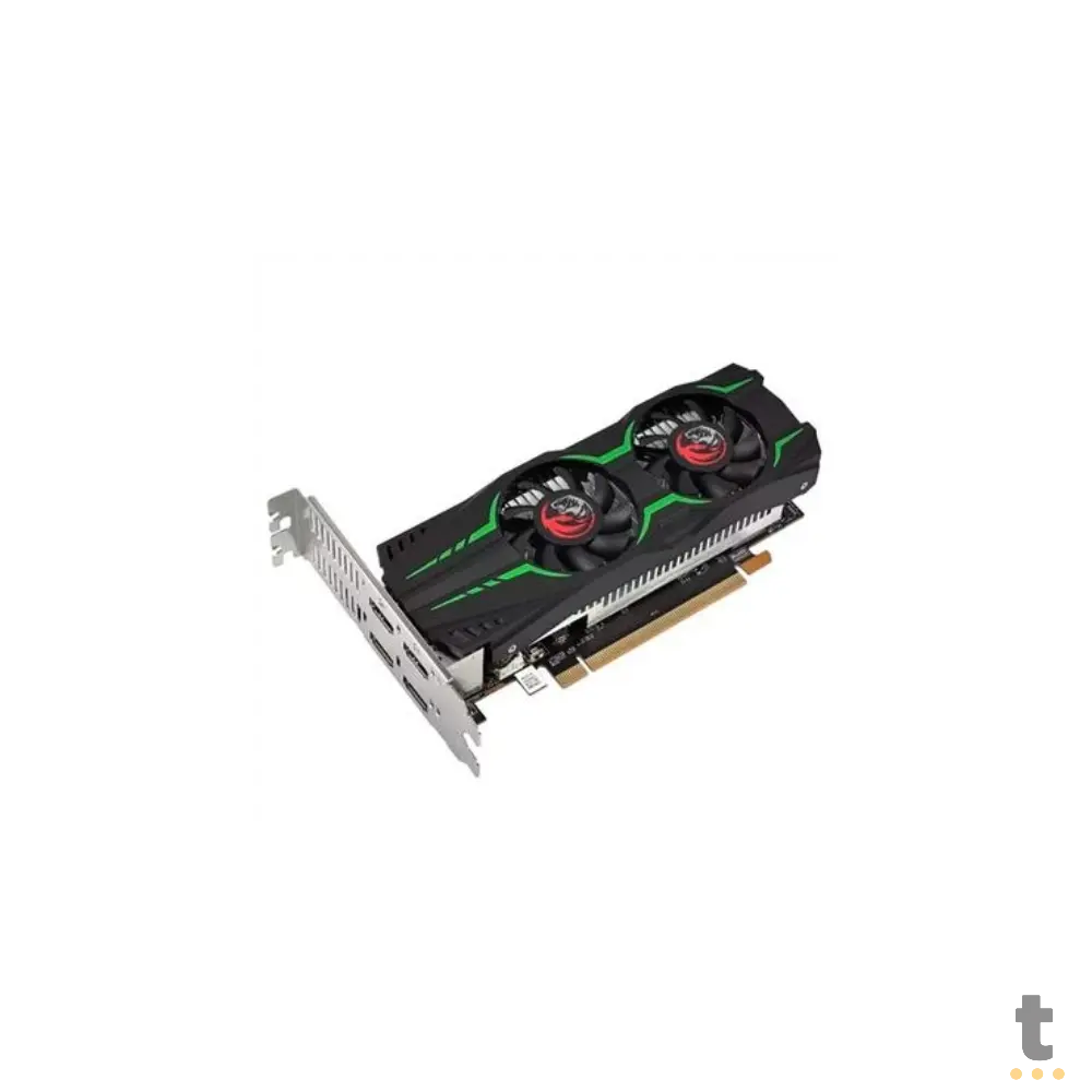 Placa De Video 4Gb RX 570 Gddr5 AMD Radeon PCYes Graffiti Series 128bits Dual Fan 4x Hdmi Low Profile - PVRX570LP4GBDF Truedata
