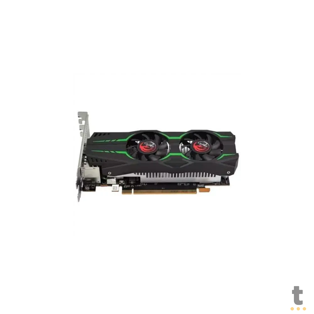 Placa De Video 4Gb RX 570 Gddr5 AMD Radeon PCYes Graffiti Series 128bits Dual Fan 4x Hdmi Low Profile - PVRX570LP4GBDF Truedata