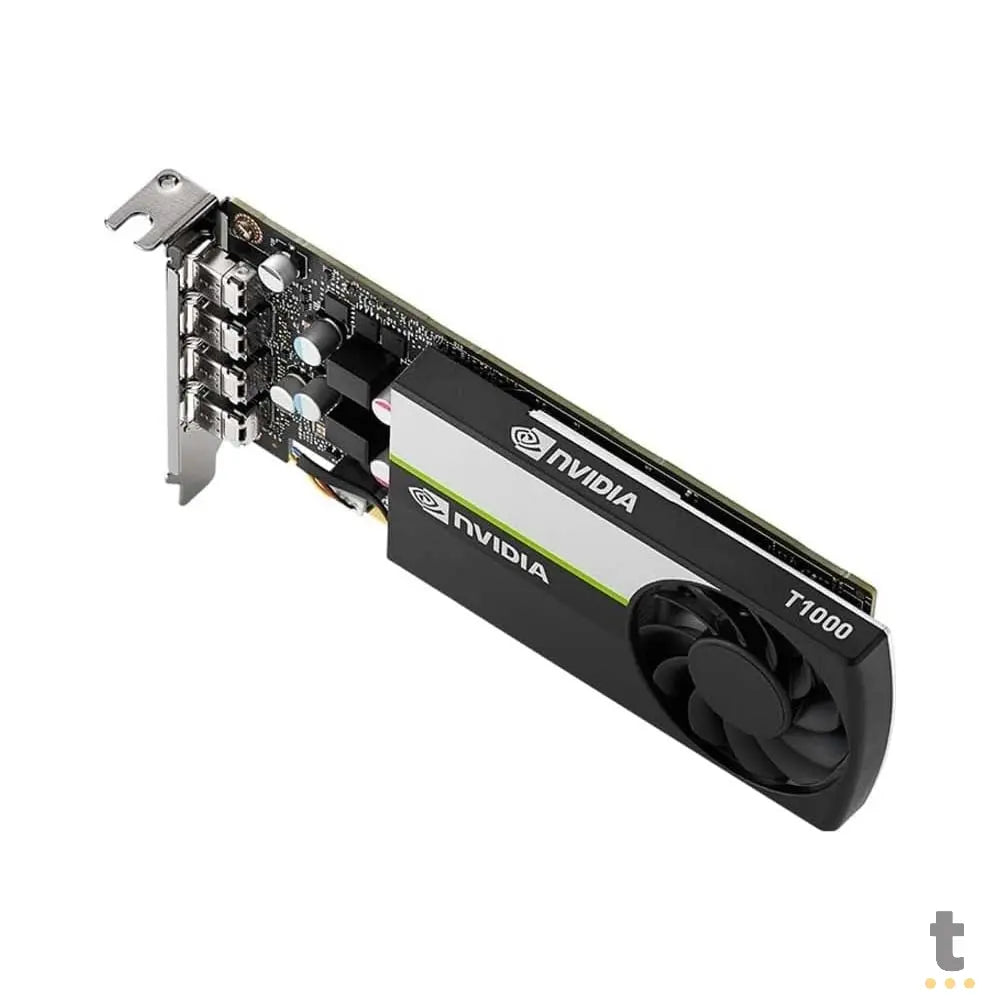 Placa De Video 4Gb T1000 Gddr6 PNY Nvidia Geforce Quadro Turing 128bits 4x Mini DisplayPort - VCNT1000-PB Truedata