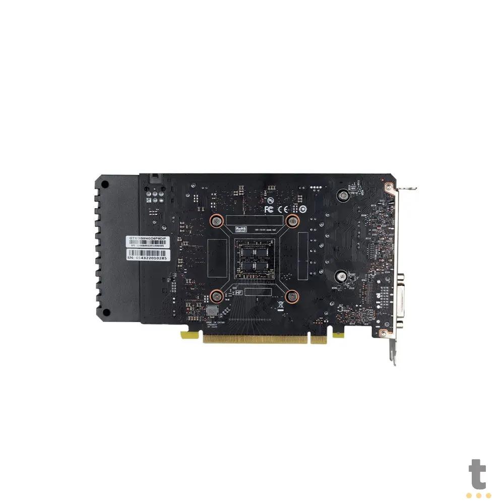 Placa De Video 4gb Gddr6 PcYes Gtx1650 Nvidia Geforce 128bits 1410mhz Dual Fan DisplayPort Hdmi Dvi - PAX1650GT128DR64 Truedata