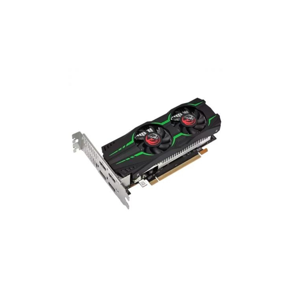 Placa De Video 4gb RX 570 Gddr5 AMD Radeon PCYes Graffiti Series 128bits Dual Fan 4x Hdmi Low Profile - PVRX570LP4GBDF Truedata