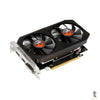Placa De Video 4gb RX550 Gddr5 AMD Radeon PCYes 128bits Dual Fan Hdmi DisplayPort Dvi - PJRX5504GGR5DF Truedata