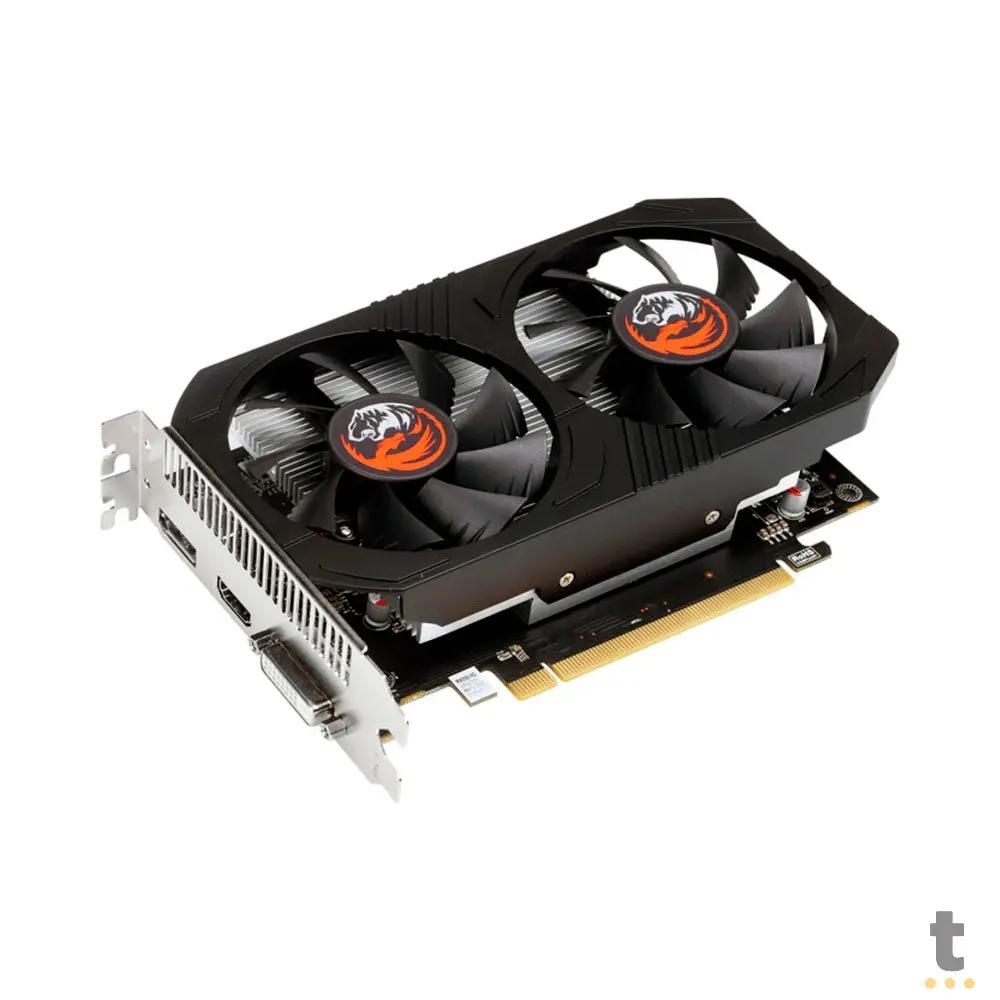 Placa De Video 4gb RX550 Gddr5 AMD Radeon PCYes 128bits Dual Fan Hdmi DisplayPort Dvi - PJRX5504GGR5DF Truedata