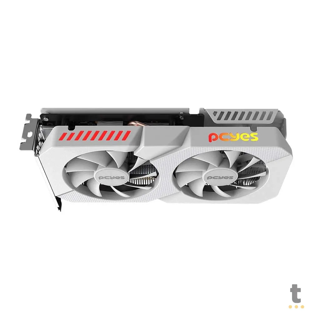 Placa De Video 6Gb RTX 3050 Gddr6 PCYes Project Edge Nvidia Geforce 96bit Displayport HDMI DVI Branca - PVRTX30506WTPE Truedata