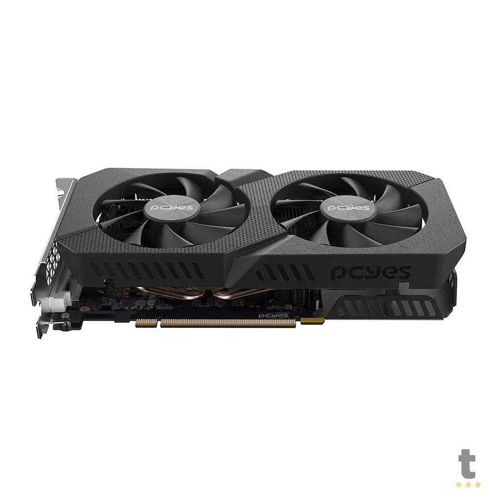 Placa De Video 6gb Rtx3050 GDDR6 PCYes Project Edge Nvidia Geforce 96bit Displayport HDMI DVI - PVRTX30506BLPE Truedata