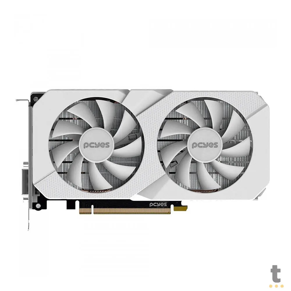 Placa De Video 8Gb RTX 3050 Gddr6 Pcyes Project Edge Nvidia Geforce 128bits Displayport Hdmi Dvi Branca - Pvrtx30508Wtpe Truedata