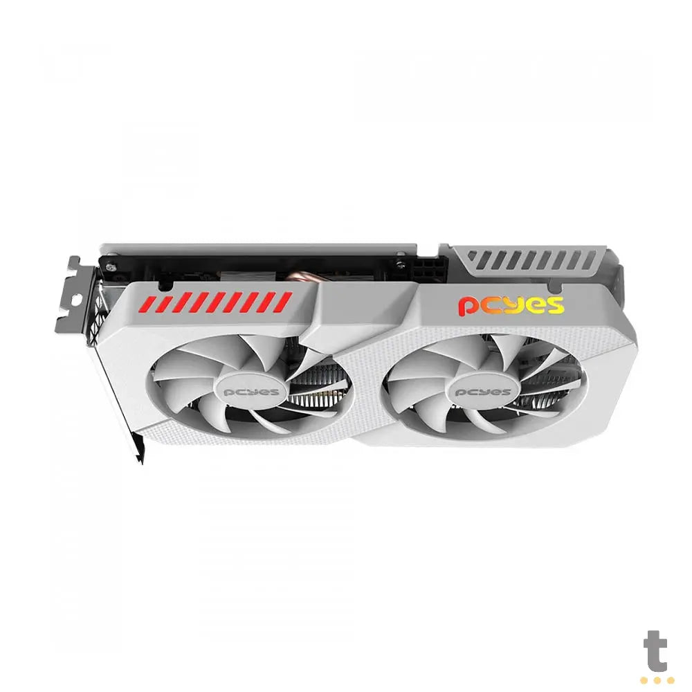 Placa De Video 8Gb RTX 3050 Gddr6 Pcyes Project Edge Nvidia Geforce 128bits Displayport Hdmi Dvi Branca - Pvrtx30508Wtpe Truedata