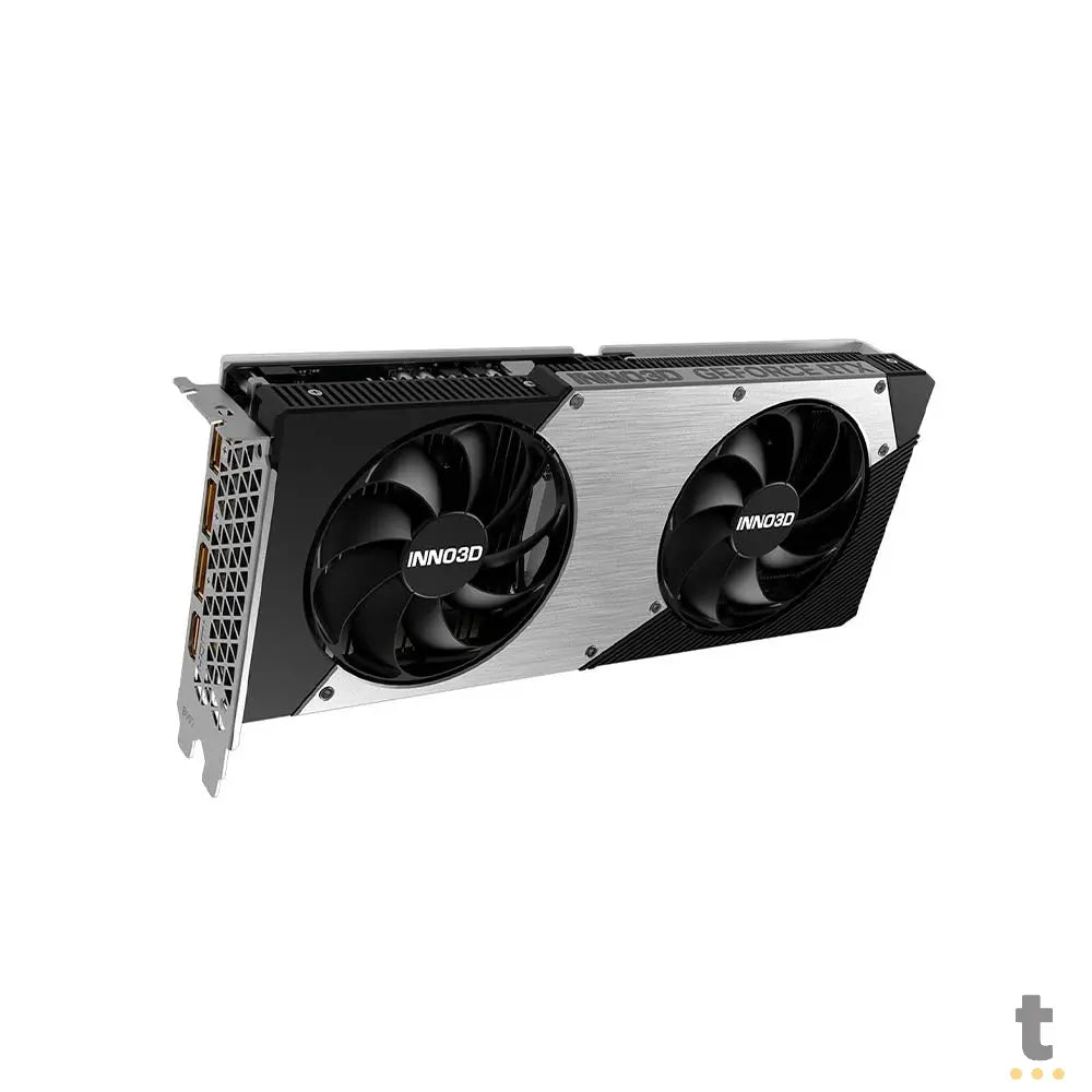 Placa De Video 8Gb RTX 5060 Gddr7 Inno3d Nvidia Geforce Twin X2 OC 128bits 3x Displayport 1x Hdmi White - N50602-08D7X Truedata