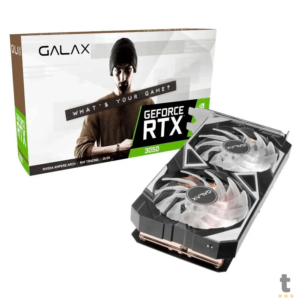Placa De Video 8gb Rtx3050 GDdr6 Galax Nvidia 128bit 1822mhz Displayport Hdmi - 35NSL8MD6YEX Truedata
