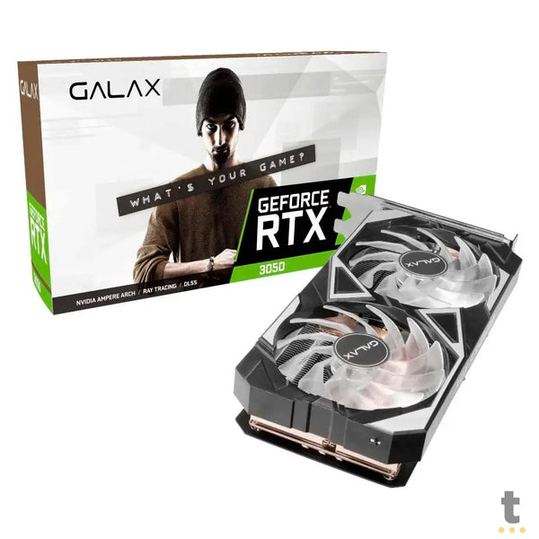 Placa De Video 8gb Rtx3050 GDdr6 Galax Nvidia 128bit 1822mhz Displayport Hdmi - 35NSL8MD6YEX