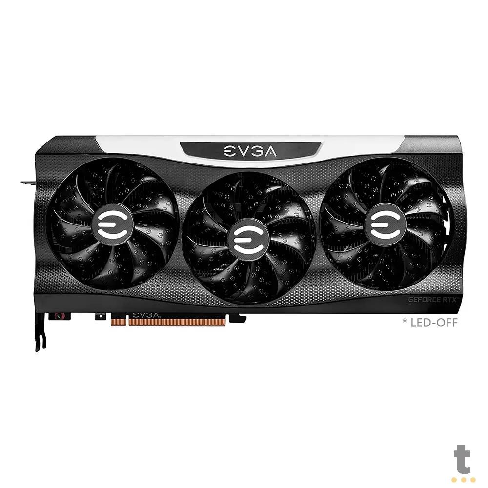 Placa De Video 8gb Rtx3070Ti Gddr6x Lhr Ftw3 Ultra Gaming RGB Evga 256bits HDMI DisplayPort - 08G-P5-3797-KL Truedata