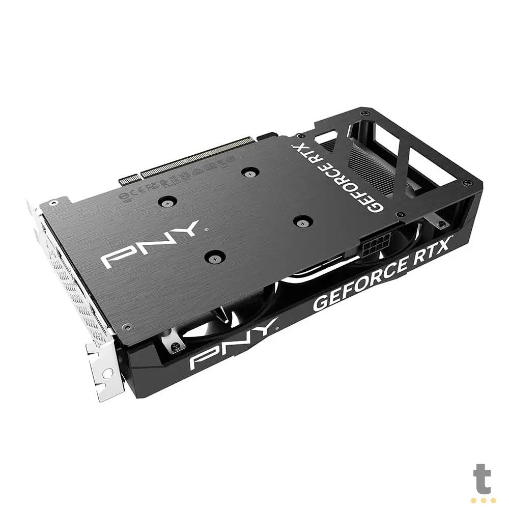 Placa De Video 8gb Rtx4060 Gddr6 Nvidia GeForce PNY Verto 128bits 2460mhz 3x Displayport 1x Hdmi - VCG40608DFXPB1 Truedata