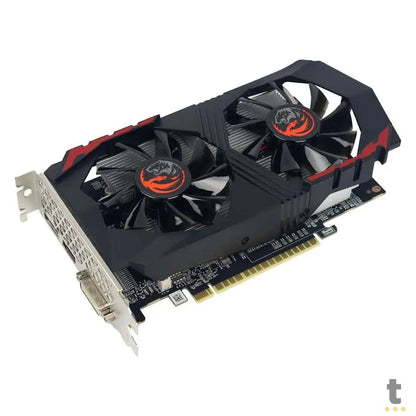 Placa De Video Pcyes Nvidia Geforce Dual Fan GTX 1050Ti 4gb GDDR5 128bits DisplayPort Hdmi Dvi - PVGTX1050TI4GBR5128 Truedata
