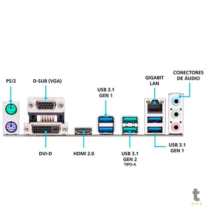 Placa Mae AMD Asus Prime B450-M-Gaming DDR4 Socket AM4 Truedata