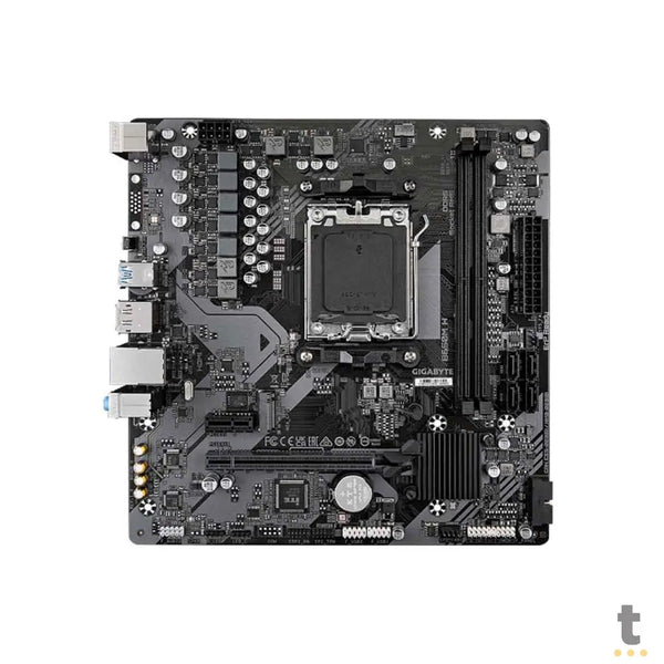 Placa Mae AMD Gigabyte B650M H 1.2 DDR5 Socket AMD AM5 Ryzen Displayport Hdmi Usb 3.2 - B650M H 1.2