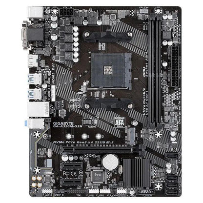 Placa Mae AMD Gigabyte GA-A320M-S2H DDR4 Socket AM4 Truedata