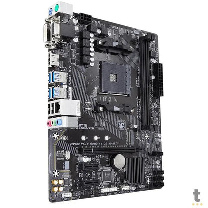 Placa Mae AMD Gigabyte GA-A320M-S2H DDR4 Socket AM4 Truedata