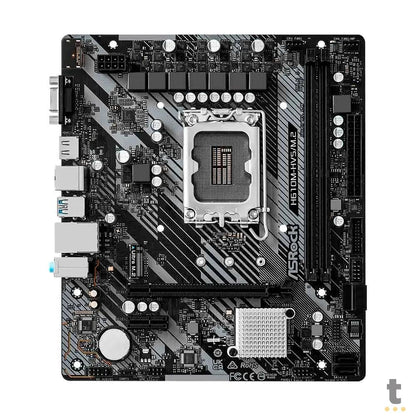 Placa Mae ASRock H610M-HVS Lga 1700 Ddr4 Hdmi USB 3.2 M.2 (12a e 13a Geração) Truedata