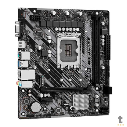Placa Mae ASRock H610M-HVS Lga 1700 Ddr4 Hdmi USB 3.2 M.2 (12a e 13a Geração) Truedata