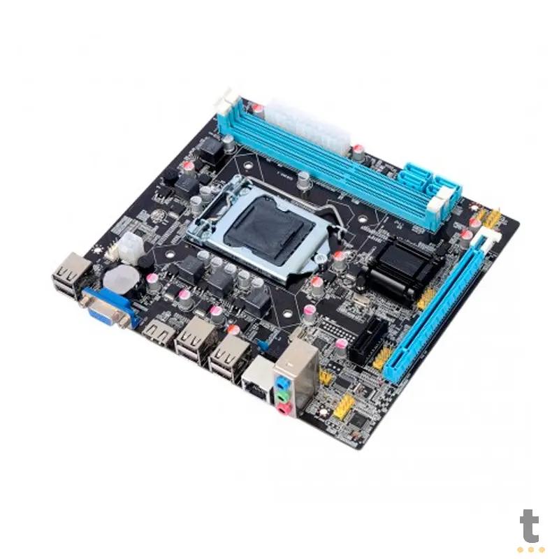 Placa Mae Afox H61m Yg-H61-S Ddr3 16gb Vga Hdmi Socket 1155 Box Truedata