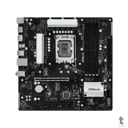 Placa Mae Asrock B660M Phantom Gaming 4 Matx Lga 1700 Ddr4 Hdmi Displayport M.2 NVME (12a e 13a Geração) Truedata