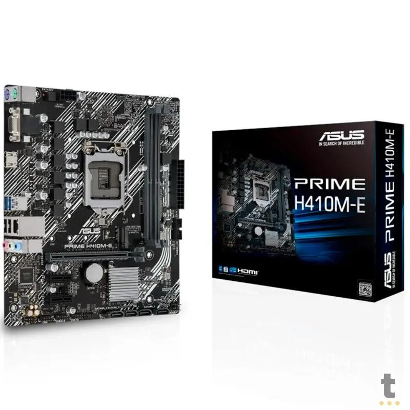 Placa Mae Asus Prime H410M-e Lga 1200 Ddr4 2933mhz Hdmi M2. Usb 3.1 (10a Geração) Truedata