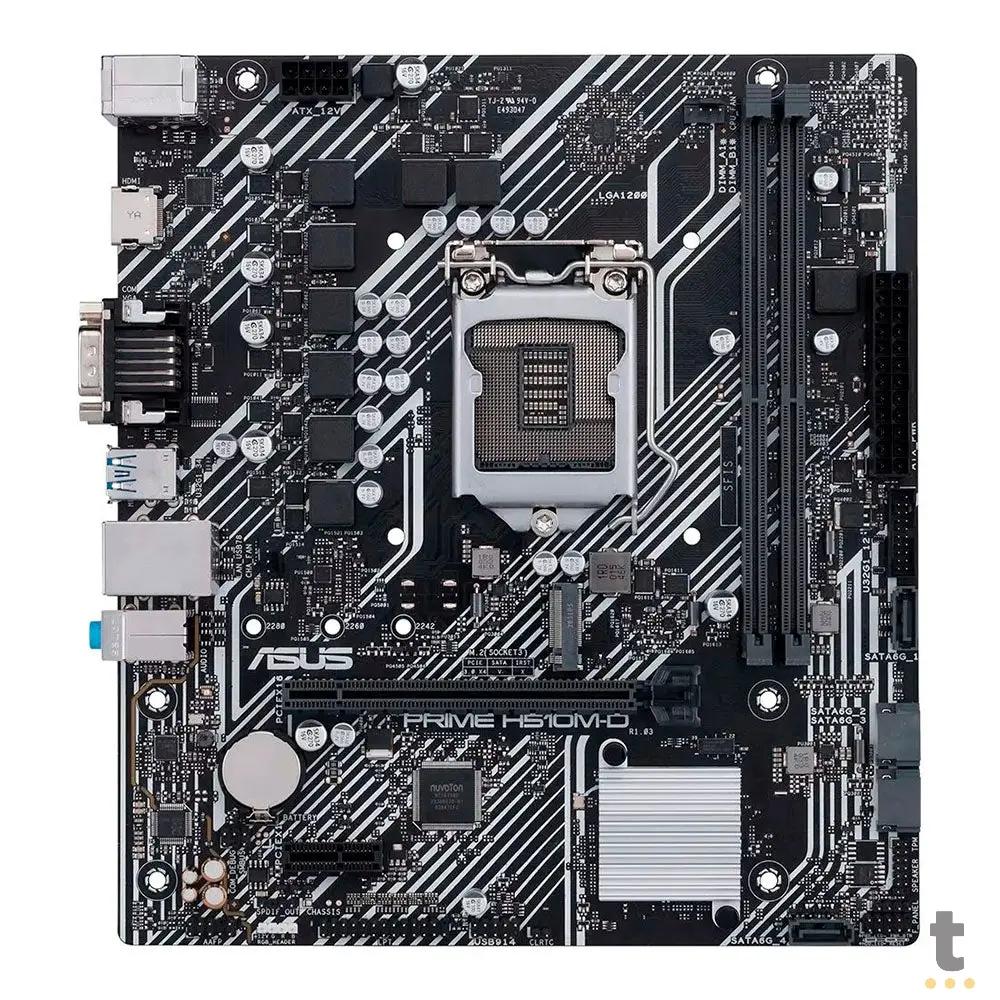 Placa Mae Asus Prime H510M-D Lga 1200 Ddr4 3200Mhz Hdmi D-Sub Usb M.2 (10a e 11a Geração) Truedata