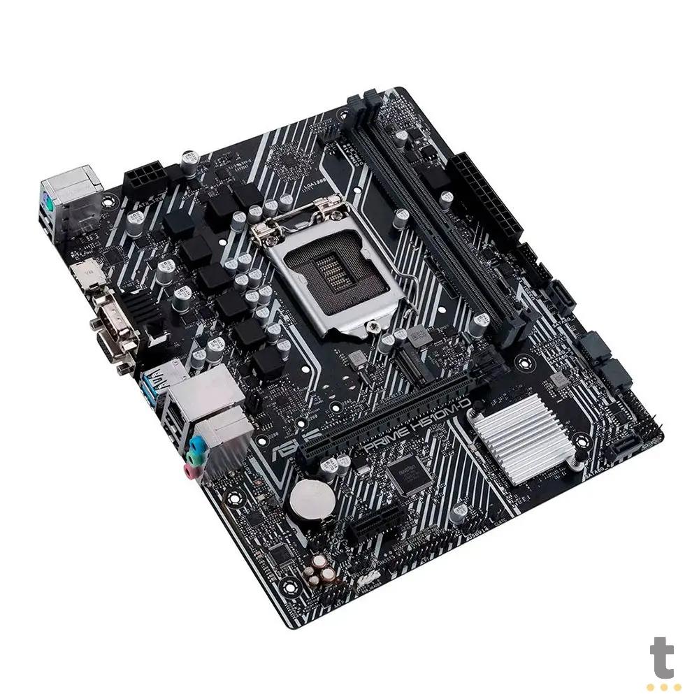Placa Mae Asus Prime H510M-D Lga 1200 Ddr4 3200Mhz Hdmi D-Sub Usb M.2 (10a e 11a Geração) Truedata
