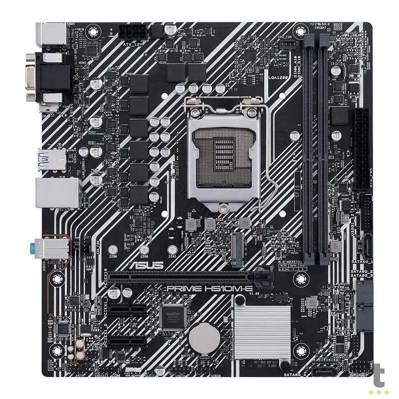 Placa Mae Asus Prime H510M-E Lga 1200 Ddr4 3200Mhz Hdmi Displayport M.2 (10a e 11a Geração) Truedata