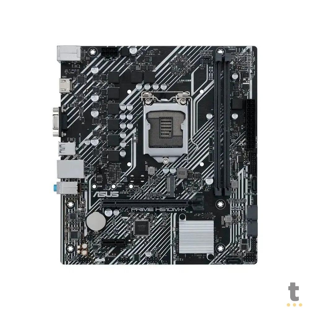 Placa Mae Asus Prime H510M-K Intel Lga 1200 Ddr4 3200Mhz Hdmi D-Sub Usb M.2 (10a e 11a Geração) Truedata