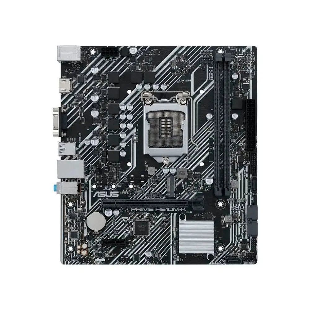 Placa Mae Asus Prime H510M-K Intel Lga 1200 Ddr4 3200Mhz Hdmi D-Sub Usb M.2 (10a e 11a Geração) Truedata