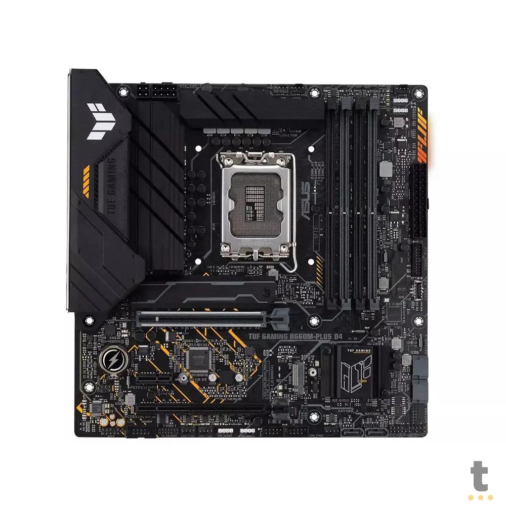 Placa Mae Asus Tuf Gaming B660M-Plus Lga 1700 Ddr4 3200Mhz Hdmi DisplayPort Usb M.2 (12a Geração) Truedata