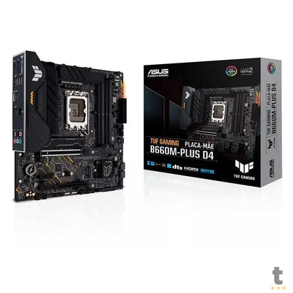 Placa Mae Asus Tuf Gaming B660M-Plus Lga 1700 Ddr4 3200Mhz Hdmi DisplayPort Usb M.2 (12a Geração) Truedata
